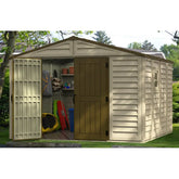Abri de jardin en PVC WoodStyle Premium 10,56m² Duramax Ma boutique